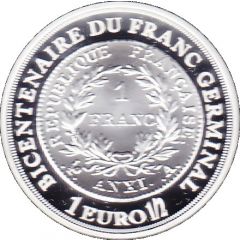 11/2 Euro Franc