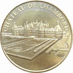 Monnaie de Paris Tourist Token - Château de Chambord Le château et ses jardins à la Française