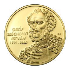 Medal - Great Hungarians gróf Széchenyi István