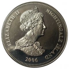 1 Crown - Elizabeth II 80th Birthday , 1st Portrait
