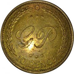 10 Pence - Weston Super Mare Grand Pier Arcade Token