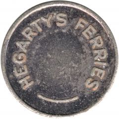 Token - Hegarty`s Ferries NSW Transit Token
