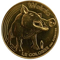 Tourist token - Monnaie de Paris - Woinic - Le colosse des Ardennes