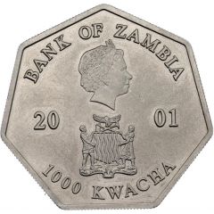 1000 Kwacha Year Calendar