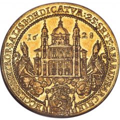 10 Ducats - Paris von Lodron Consecration