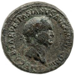 Sestertius - Vespasian CONCORDIA SENATVI S C