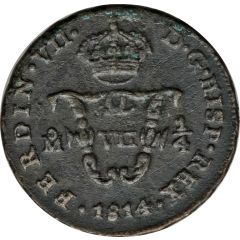 1/8 Real `Tlaco` - Fernando VII