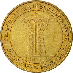 Monnaie de Paris Tourist Token - Palavas-les-Flots Phare de la Méditerranée