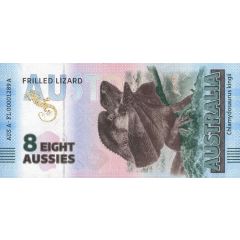 8 Aussies - Frilled Lizard