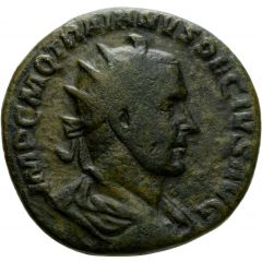 2 Sestertii - Trajan Decius FELICITAS SAECVLI S C, Felicitas