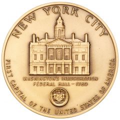 Medal - New York City Bicentennial