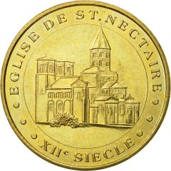 Monnaie de Paris Tourist Token - Eglise de St-Nectaire XIIe siècle