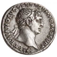 Denarius - Trajan S P Q R OPTIMO PRINCIPI, Fortuna