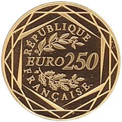 250 Euros Rooster 1st type