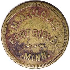 5 Dollars - M.H. Clouse Fort Ripley, Minnesota