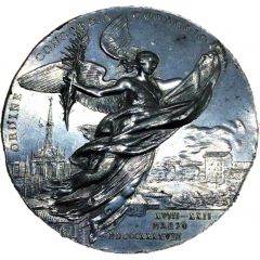 Medal - Umberto I Al Gloriosi Caduti Nelle Cinque Giornate Milanesi