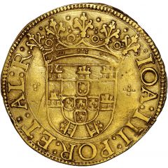 Escudo São Tomé - João III Lisboa mint