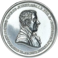 Medal Edward Jenner; silver