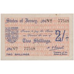 2 Shillings German Occupation