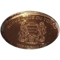 3000 Francs CFA Rosebud Egg