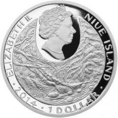 1 Dollar - Elizabeth II Wolf