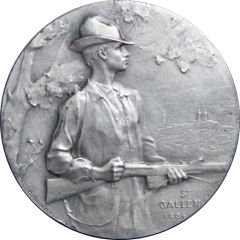 Medallion - St. Gallen Shooting Festival 1904