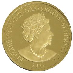 1/2 Sovereign - Elizabeth II Platinum Jubilee
