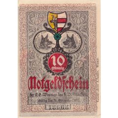 10 Pfennig Sanitätshundeverein