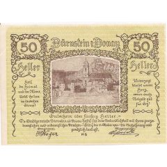 50 Heller Dürnstein an der Donau