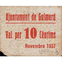 10 Céntimos Guimerà