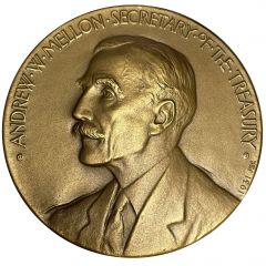 Medal - Andrew Mellon, Secretary of Treasury