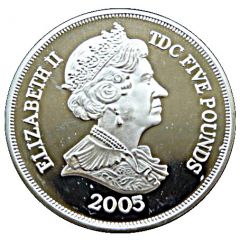 5 Pounds - Elizabeth II Lord Nelson
