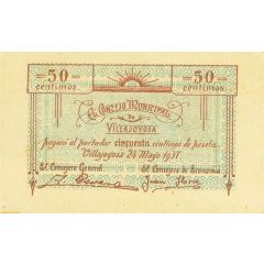 50 Céntimos Villajoyosa