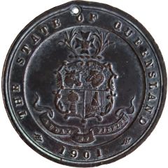 Medal - Australian Commonwealth - Queensland Historical Medal