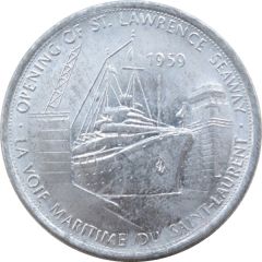 Medal - Opening of St. Lawrence Seaway