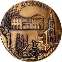 Médaille - Mairie de Bondues