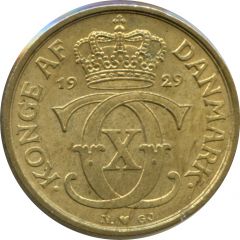 1 Krone - Christian X