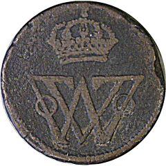 1/8 Real `Octavo` Royalist Coinage