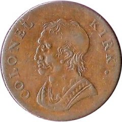 1/2 Penny Colonel Kirk - North Wales