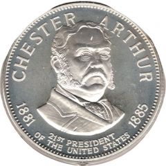 American Express Presidential Treasury Chester Arthur