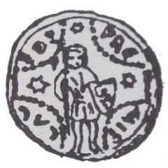 Denier - Premislaus I Poznań mint