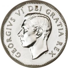 5 Cents - George VI steel