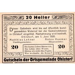 20 Heller Ohlstorf