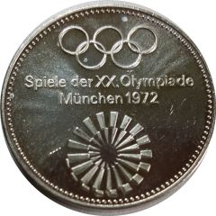 Medal - XX Olympics 1972 in München Schwimmen