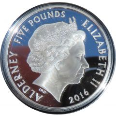5 Pounds - Elizabeth II 2016 Remembrance Day, Silver Proof