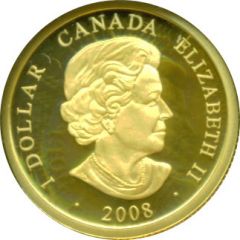 1 Dollar - Elizabeth II Gold Louis