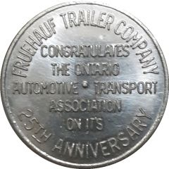 Spinner Token - Fruehauf Trailer Co. Detroit, Michigan