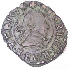 Denier Tournois - Henri III Dijon