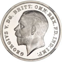 1 Crown - George V Silver Jubilee, Silver Proof Pattern