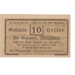 10 Heller Mühlheim